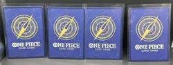 4X• Monkey.D.Luffy • P-061 Film Starter Deck 16 GREEN Uta One Piece TCG NM - Image 2