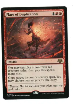 MTG Flare of Duplication Modern Horizons 3 Magic The Gathering TCG - Image 1