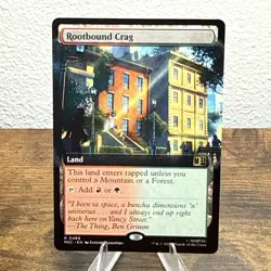 Rootbound Crag (Extended Art) Commander: Marvel Super Heroes Regular - Image 1