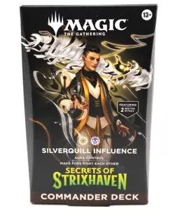 Magic The Gathering Secrets of Strixhaven Commander Deck - Silverquill Influence - Image 1