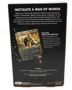Magic The Gathering Secrets of Strixhaven Commander Deck - Silverquill Influence - Image 2
