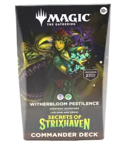 MtG: Secrets of Strixhaven Commander Deck-Witherbloom Pestilence - Image 1