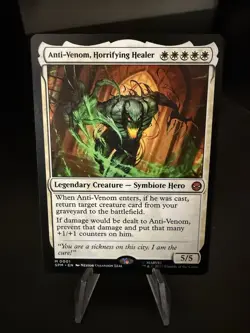 Anti-Venom, Horrifying Healer SPM-0001 Mythic Rare NM MTG Marvel Spider-Man - Image 1
