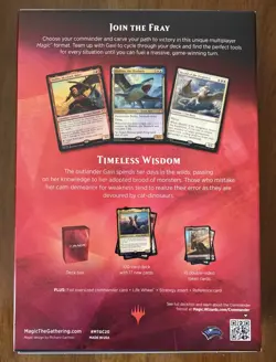 MTG Timeless Wisdom Commander Deck Ikoria Magic The Gathering - New Sealed 630509943579 - Image 2
