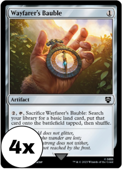 Wayfarer's Bauble Playset (x4) - Commander: Lord of the Rings - Image 1