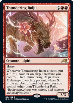 Thundering Raiju Kamigawa: Neon Dynasty Regular - Image 1