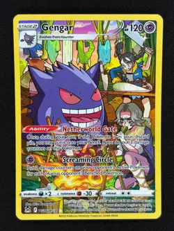 Gengar TG06/TG30 Holo Lost Origin Trainer Gallery Pokemon Holo NM - Image 1