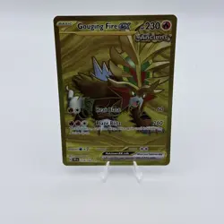 Gouging Fire ex 214/162 Gold Hyper Rare Pokemon Temporal Forces NM - Image 2