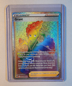 Grant 203/189 Rainbow Rare full art Astral Radiance Pokemon Card - Image 1