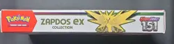 Pokemon TCG Scarlet & Violet 151 Zapdos ex Box Promo Oversized Card Boosters - Image 3
