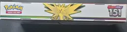 Pokemon TCG Scarlet & Violet 151 Zapdos ex Box Promo Oversized Card Boosters - Image 4