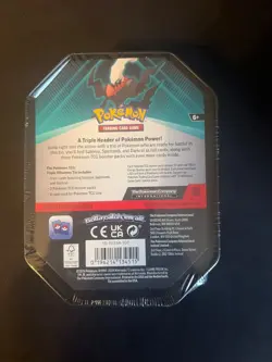 FACTORY SEALED-Pokemon TCG: Darkrai Triple Whammy Collector's Tin-BRAND NEW - Image 2