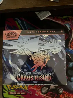Pokemon TCG Chaos Rising Elite Trainer Box ETB - Brand New - Small Tear!!! - Image 1