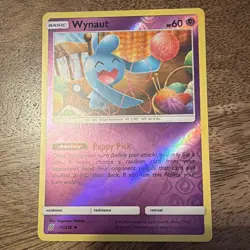Wynaut 77/236 Unified Minds Reverse Holo 2019 English Pokemon TCG Card - Image 1