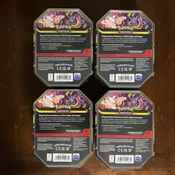 POKEMON TCG MEGA MOONLIT TIN MEGA GENGAR EX New Factory Sealed (1 TIN) - Image 2