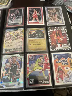 Pokemon And Sports Card Binder Lot - Image 4