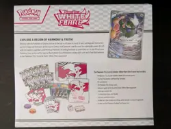 Pokemon White Flare Elite Trainer Box ETB Sealed Scarlet & Violet SV11 - Image 2