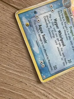 Kingdra 12/109 Team Rocket Returns Stamped Reverse Holo Pokemon TCG Damaged - Image 3