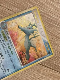 Kingdra 12/109 Team Rocket Returns Stamped Reverse Holo Pokemon TCG Damaged - Image 4