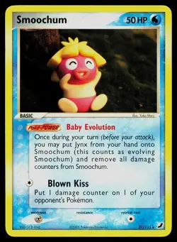 Pokemon Card Smoochum 31/115 Unseen Forces Rare - Image 1