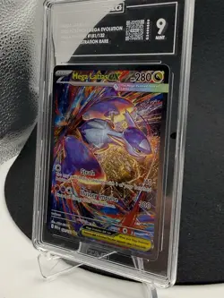 2025 POKEMON MEGA EVOLUTION SPECIAL ILLUSTRATION RARE #181 MEGA LATIAS EX TAG 9 - Image 3