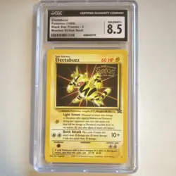 1999 CGC 8.5 Electabuzz Black Star Promo 02/53 English Regular 60HP - Image 1