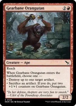 Gearbane Orangutan -Foil Near Mint MTG Murders at Karlov Manor - Image 1