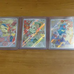 Pokemon First Partner Series 2 Johto Starter Set NM - Image 1