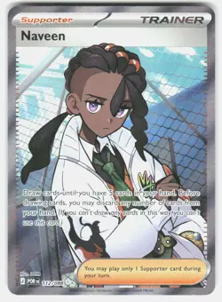 Naveen 112/088 Ultra Rare Perfect Order Pokemon Holo Near Mint - Image 1