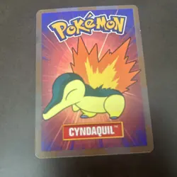2000 Pokemon Card CYNDAQUIL Betty Crocker Fruit Roll-Up Official Nintendo Promo - Image 1