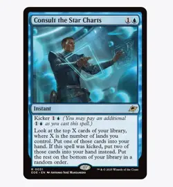Consult the Star Charts - Edge of Eternities (EOE) - MTG Rare #51 | Regular Card - Image 1