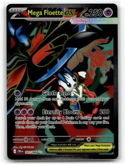 Mega Floette ex 101/086 Ultra Rare Chaos Rising Pokemon Holo NM/M - Image 1