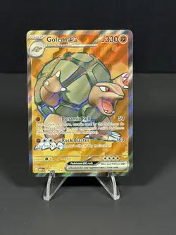 Pokemon TCG Scarlet & Violet 151 Golem ex 189/165 Ultra Rare Full Art NM - Image 2