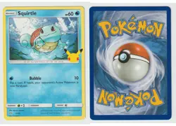 SQUIRTLE 017/025 PROMO MCDONALD'S 25TH ANNIVERSARY PROMOS POKEMON NM/M - Image 1