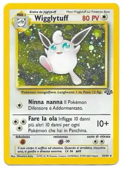 Wigglytuff 16/64 1999 Pokemon Jungle Holo Unlimited - Image 1