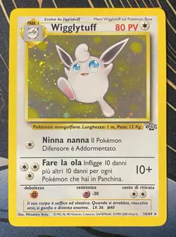 Wigglytuff 16/64 1999 Pokemon Jungle Holo Unlimited - Image 3