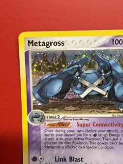 Pokemon TCG Metagross Holo Rare Deoxys 11/107 LP+ - Image 2