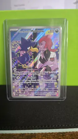 Team Rocket's Murkrow #200 Pokemon Destined Rivals - Image 3