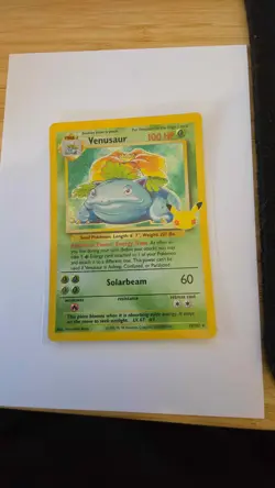 Pokemon Celebrations 25th Anniversary | Venusaur Holo 15/102 | NM - Image 1