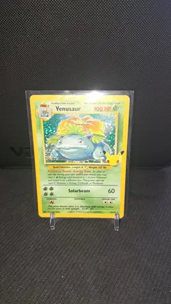 Venusaur 15/102 Celebrations 25th Anniversary Holo Card Pokemon TCG NM - Image 1