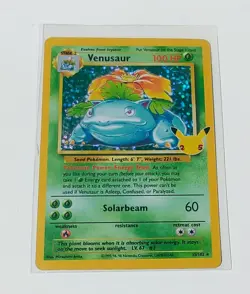 Pokemon Venusaur 15/102 Holo Celebrations 25th Anniversary Pokemon Card TCG NM - Image 1