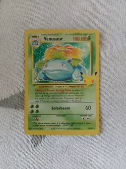 Pokemon TCG Venusaur Celebrations Card 15/102 NM Condition Mint - Image 1