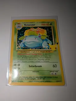 Pokemon TCG Venusaur Celebrations Card 15/102 NM Condition - Image 1