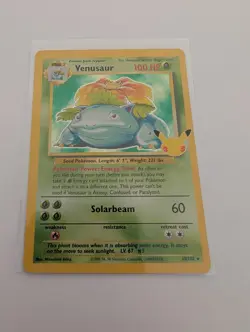 Pokemon TCG Venusaur Celebrations Card 15/102 NM Condition - Image 2