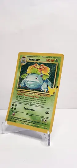 Pokemon Venusaur 15/102 Celebrations 25th Anniversary Holo NM – Classic Reprint - Image 3