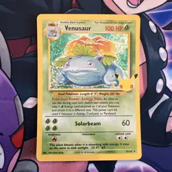 Pokemon TCG Venusaur 15/102 Celebrations 25th Anniversary Card NM SWSH - Image 1