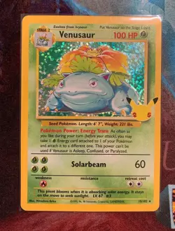 Pokemon - 25th Anniversary Celebrations - Venusaur / Bisaflor - EN NM CEL BS 15 - Image 1