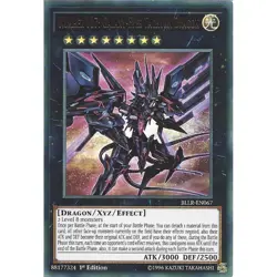 Number 107: Galaxy-Eyes Tachyon Dragon Yu-Gi-Oh! BLLR-EN067 1st Ultra Rare - Image 1