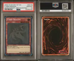 YUGIOH! Cyber Dragon Ghost Rare GFP2-EN178 Ghosts from the Past 1st Ed PSA 10 - Image 3