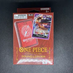 One Piece TCG Sound Loader Vol 1 Luffy SL-01 - English SEALED - Image 1